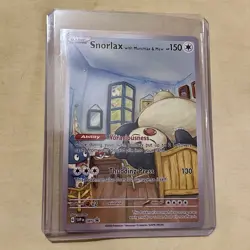 Snorlax with Munchlax & Mew Pokemon x Van Gogh ACG Art Promo Card - NM - Image 1