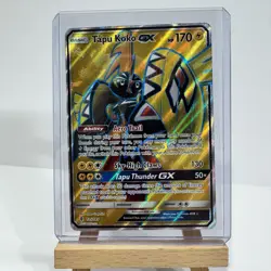 Pokemon TCG Tapu Koko GX Full Art Ultra Rare Card Guardians Rising 135/145 2017 - Image 1