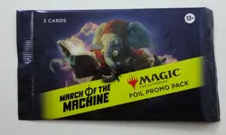 Magic The Gathering March of the Machine MOM Foil Promo Pack (3 Cards) MTG - Image 1