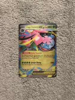 Pokemon TCG - Mega Venusaur ex MEP 013 - Black Star Promo JUMBO LENTICULAR CARD - Image 1
