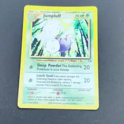 Pokemon TCG Karte - Jumpluff 7/111 Englisch Holo Rare Neo Genesis 2000 EXC - Image 2