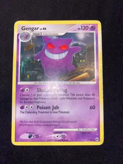 Gengar 17/99 Arceus Regular Pokemon Card TCG Mp - Image 1