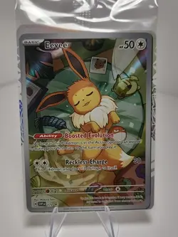 Pokemon TCG Eevee 173 Holo Promo Prismatic Evolutions ETB Sealed Card - Image 2