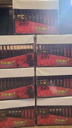 Zatch Bell Spell Book Pack Of 12 factory sealed promo card included, TCG - Image 1