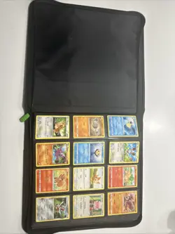 Pokemon Card Bundle Job Lot And Binder - PK106 - Image 1