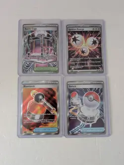 Phantasmal Flames Pokemon Trainer Cards (Lot of 4) - Image 1