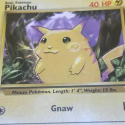 PIKACHU ( 87/130 ) And PIKACHU ( 70/100 ) Regular Pokemon Cards - Image 3