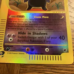 Gengar 48/165 Reverse Holo | Expedition | 2002 English Pokemon TCG Played Card - Image 2