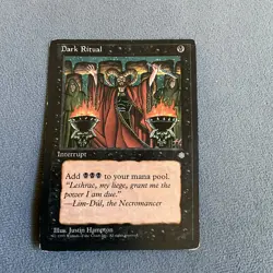 MTG - Dark Ritual - Ice Age - MP - MAGIC CARD - Image 1