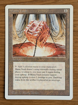 Mana Vault - 3rd Edition (Revised) - Near Mint!! - Image 1