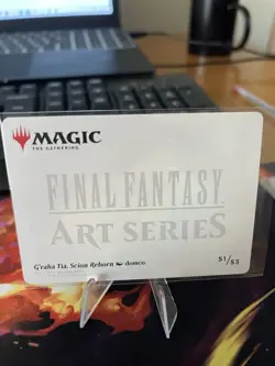 MTG - Magic The Gathering - Final Fantasy - G'RAHA TIA Art Series 51/53 - Image 2