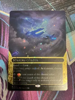 Sunken Citadel 0131 (Borderless Galaxy Foil) Edge of Eternities Stellar Sights - Image 1