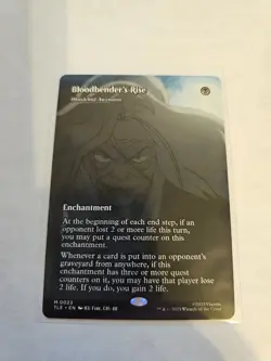 Bloodbender's Rise Borderless MTG Avatar: TLA Eternal-Legal Nm/M - Image 1