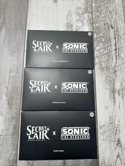 Magic MTG Secret Lair X Sonic The Hedgehog Non Foil Edition Bundle Ship Same Day - Image 1