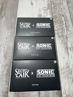 Magic MTG Secret Lair X Sonic The Hedgehog Non Foil Edition Bundle Ship Same Day - Image 2