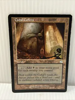 MTG - Cabal Coffers - Torment - Normal - MP -HP- Magic The Gathering - Image 1