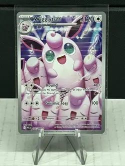 Pokemon TCG: MEG Phantasmal Flames EN Wigglytuff - 105/094 IR NM Pack Fresh 💎 - Image 1