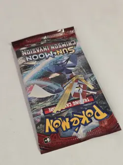Pokemon Sun & Moon-Crimson Invasion Booster Pack and Mini Binder Brand New 820650802492 - Image 5