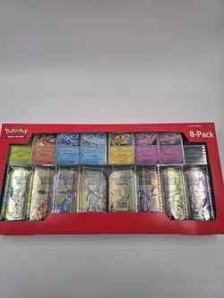 NEW Pokemon TCG Scarlet & Violet Prismatic Evolutions 8 Mini-Tin Bundle Costco - Image 3