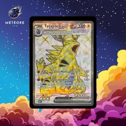Carte Pokemon Tyranocif EX Full Art 211/197 EV03 Flammes Obsidiennes FR Neuve - Image 1