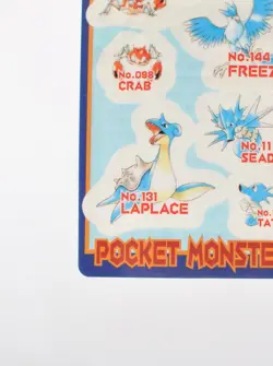 Pokemon Pocket Monsters Sealdass Water Ice Type #21 1998 - Image 5