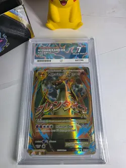 Pokemon XY Evolutions 2016 Mega Charizard EX Full Art #101/108 ACE 7 Near Mint - Image 3