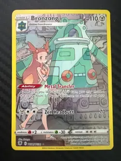 Pokemon TCG Bronzong Sword & Shield Astral Radiance TG11/TG30 Holo Rare NM - Image 1