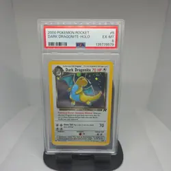 PSA 6 2000 POKEMON ROCKET DARK DRAGONITE-HOLO - Image 1
