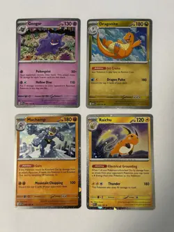 Pokemon 151 Sam's Club Exclusive Cosmos Holo Promo * Complete Set of 4 * - Image 1