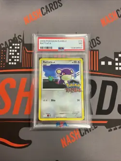 PSA 8 2009 POKEMON RUMBLE #15 RATTATA - Image 1