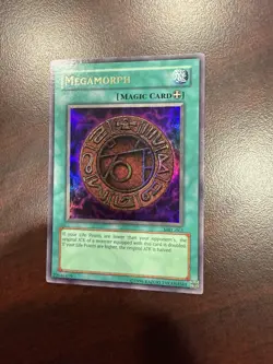 Megamorph Yugioh! MRL-061 Magic Ruler - Original Print - LP - Image 1