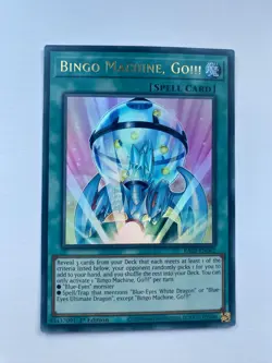 Bingo Machine Go!!! RA02-EN062 Ultra Rare Near Mint 1st Edition Yugioh - Image 1
