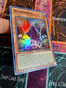 Yu-Gi-Oh! TCG Wightbaking Blazing Vortex BLVO-EN035 Super Rare 1st Edition NM - Image 2