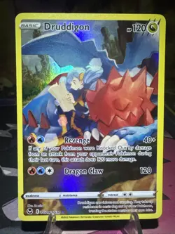 Druddigon TG09/TG30 Trainer Gallery Silver Tempest Holo Pokemon Card NM - Image 1