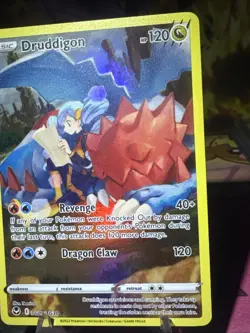 Druddigon TG09/TG30 Trainer Gallery Silver Tempest Holo Pokemon Card NM - Image 2