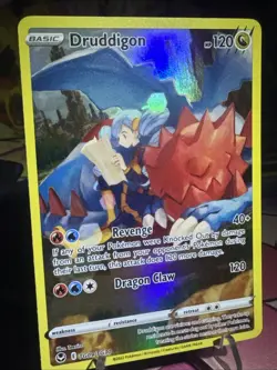 Druddigon TG09/TG30 Trainer Gallery Silver Tempest Holo Pokemon Card NM - Image 3