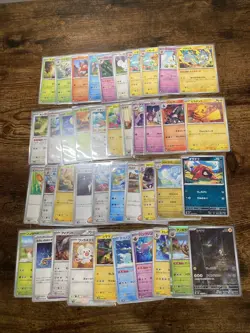 Bundle of Japanese Pokemon Cards Pikachu Full Art Rare Shiny Holo Sleeved NM - Image 1