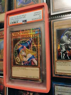 Dark Magician Girl Quarter Century Secret Rare Card MP24-EN009 PSA 10 - Image 2