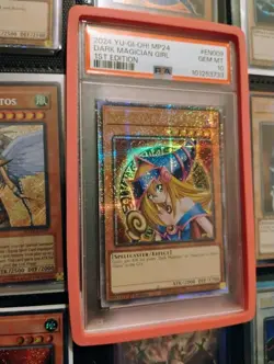 Dark Magician Girl Quarter Century Secret Rare Card MP24-EN009 PSA 10 - Image 3