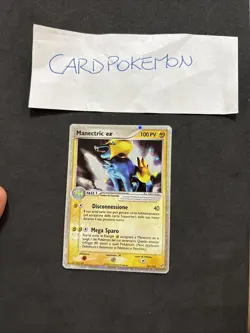Pokemon Card Manectric EX 101/107 -EX Deoxys -Ita-swirl-Holo-Good! - Image 1