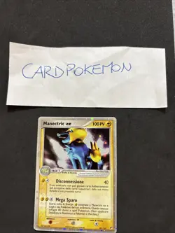 Pokemon Card Manectric EX 101/107 -EX Deoxys -Ita-swirl-Holo-Good! - Image 2