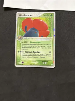 Pokemon Card VILEPLUME EX 100-101-Leggende Nascoste -Ita-Holo-Good! - Image 3