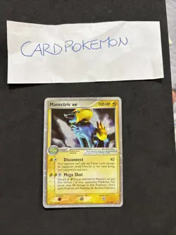 Pokemon Card Manectric EX 101/107 -EX Deoxys -Eng-Holo-Good! - Image 1