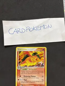 Pokemon Card Typhlosion 17/115 Ex Forze Segrete-Stamped-Eng-Holo-Nm! - Image 2