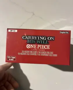 One Piece TCG: OP13 Carrying On His Will Booster Box Sealed English UK New - Image 2
