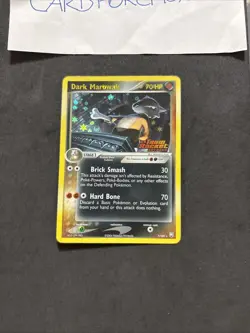 Pokemon Card Dark Marowak 7/109- EX Team Rocket Returns-eng-Holo-Nm/M! - Image 3
