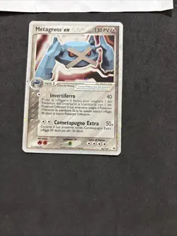 Pokemon Card Metagross EX 95/101- EX Leggende Nascoste -Ita-Holo-Swirl-Good! - Image 3