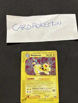 Pokemon Card Ampharos 2/165 Expedition -Eng-holo Reverse-exc! - Image 2