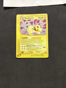 Pokemon Card Ampharos 2/165 Expedition -Eng-holo Reverse-exc! - Image 3
