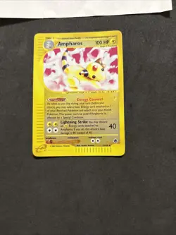 Pokemon Card Ampharos 2/165 Expedition -Eng-holo Reverse-Nm! - Image 3